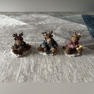 K’s collection set of three christmas figurines